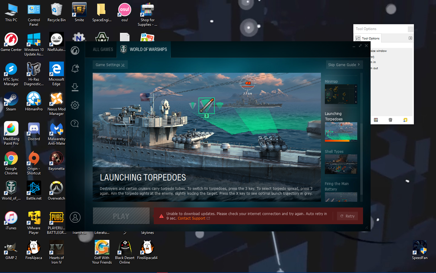 optimize world of warships for mac